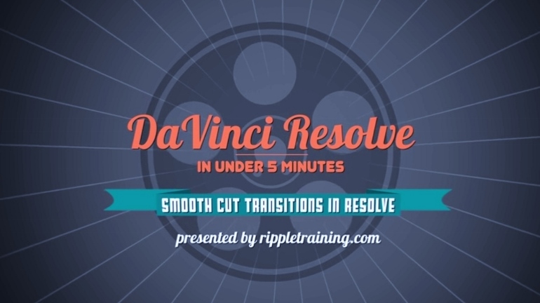 SMOOTH CUT TRANSITIONS TUTORIAL DAVINCI RESOLVE 12