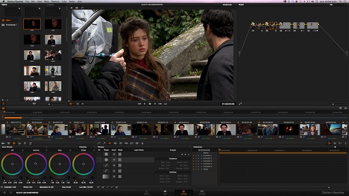 DAVINCI RESOLVE 11 ETALONNAGE ELIE ET LES ANARCHISTES