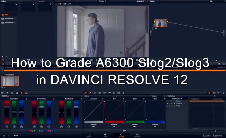 TUTORIAL DAVINCI RESOLVE 12 A6300