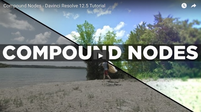 COMPOUND NODE DAVINCI RESOLVE 12.5