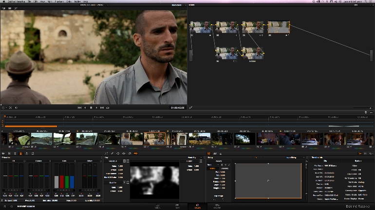 FILM FAR-WEST etalonnage sous DAVINCI RESOLVE 11