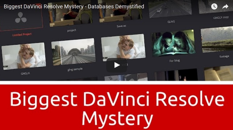 BIGGESR DAVNCI RESOLVE 12.5 MYSTERY