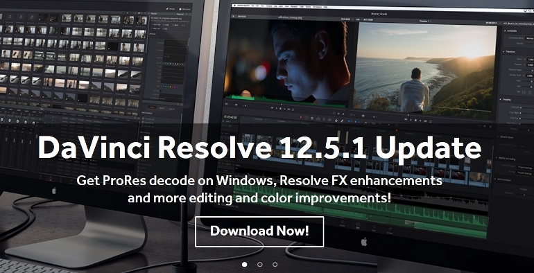 davinci resolve 12.5.1 encode prores