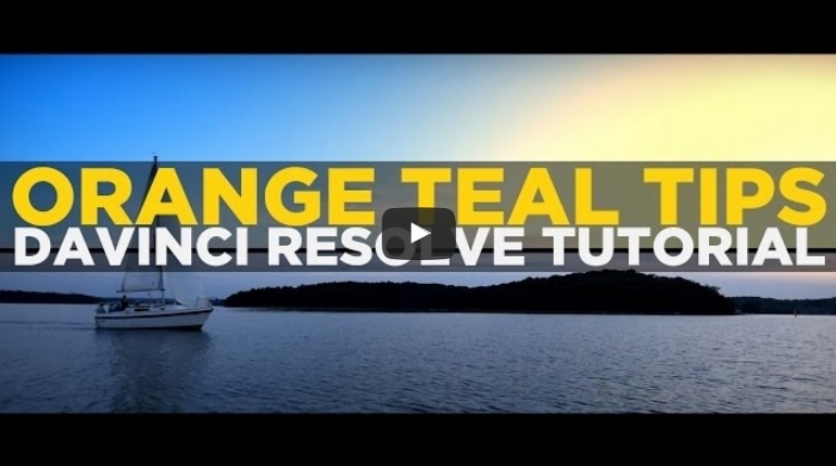 TUTORIAL DAVINCI RESOLVE 12.5 ORANGE TEAL LOOK