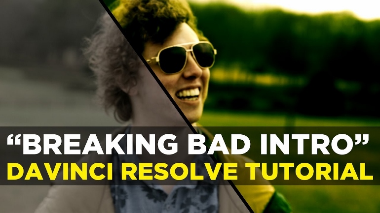 CREER le look BREAKING BAD dans DAVINCI RESOLVE