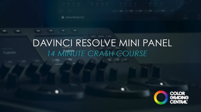 DAVINCI RESOLVE MINI PANEL VIDEO