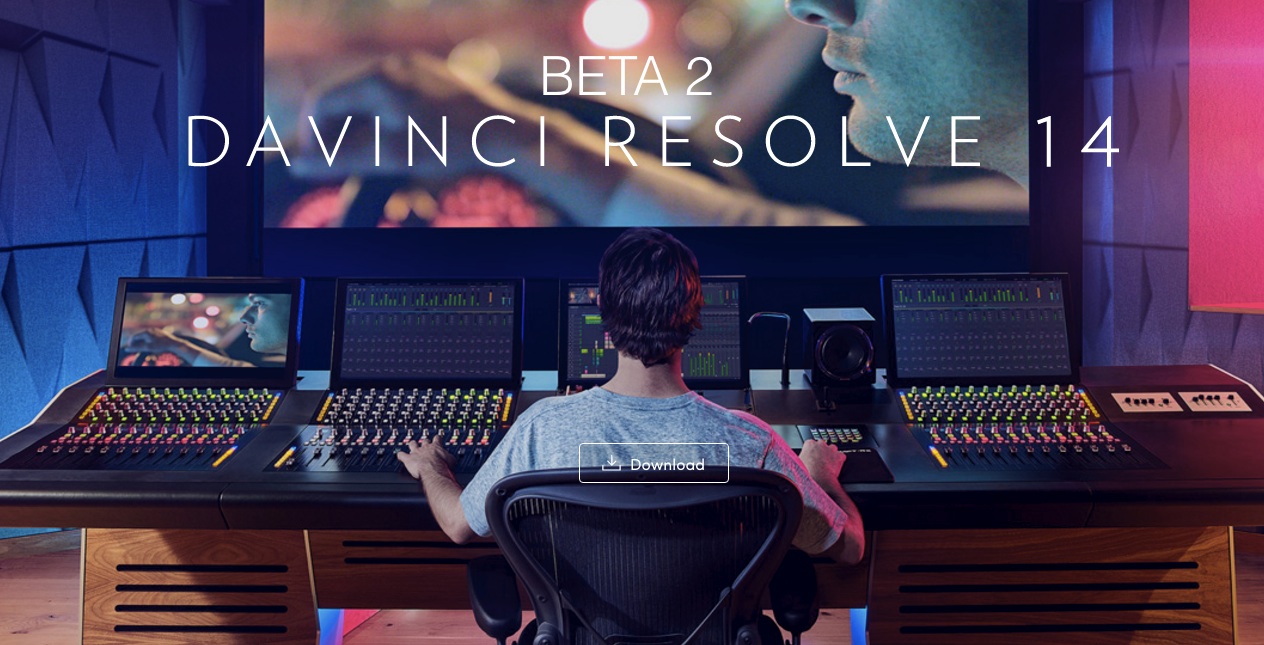 DAVINCI RESOLVE 14 BETA 2