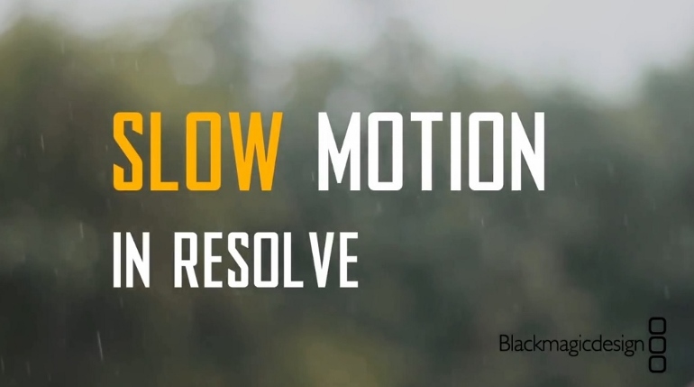 SLOW MOTION DANS DAVINCI RESOLVE 12.5