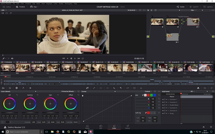 COURT METRAGE ASSIA DAVINCI RESOLVE