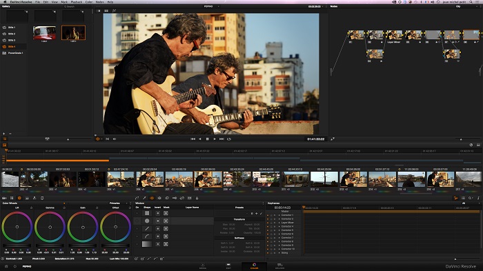 DAVINCI RESOLVE 11 PEPINO'S BACK